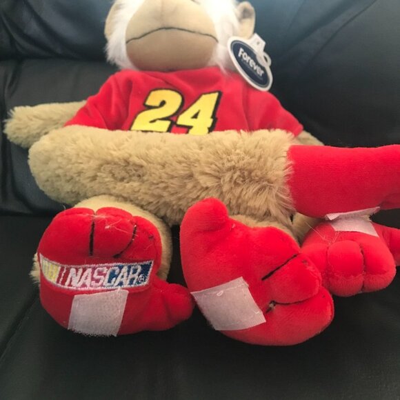Nascar Jeff Gordon 24 Monkey Plush Stuffed Animal Soft Toy - Picture 3 of 4